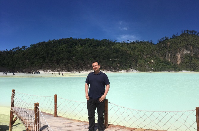 Kawah Putih (white crater), Bandung, Indonesia (July 2019).