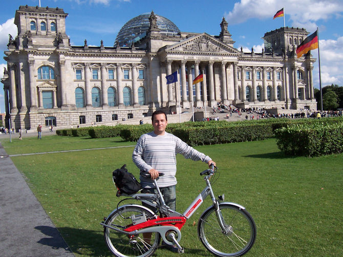 The Reichstag building, Berlin, Germany (August 2008).