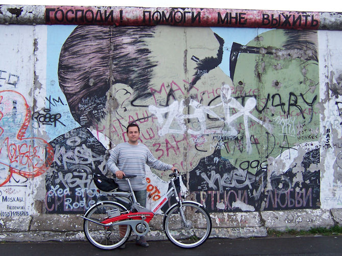 The Berlin Wall, Berlin, Germany (August 2008).