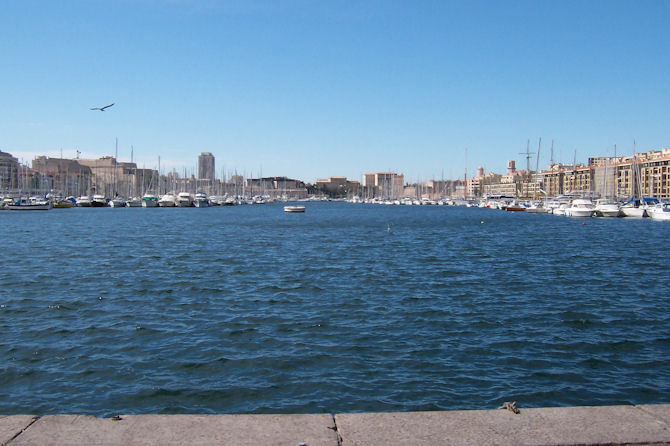 The Old Port, Marseille, France (March 2008).